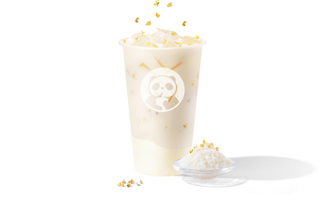 계화우롱 푸딩 밀크티